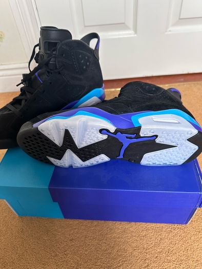 Nike Air Jordan retro 6 'AQUA' Sneakers (NEW)