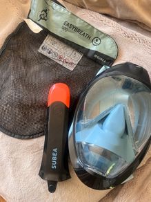 Kids easy breath  diving mask decathlon