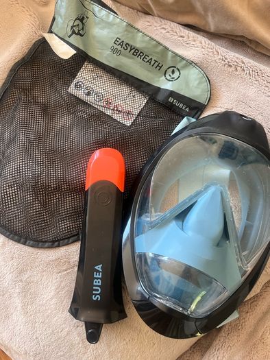 Kids easy breath  diving mask decathlon
