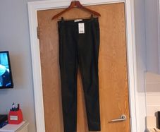 Next Faux Leather  Mid Rise Jeggins.   S.12 L   B.N.W.T