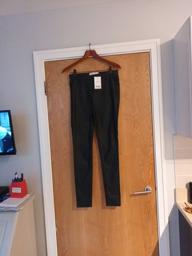 Next Faux Leather  Mid Rise Jeggins.   S.12 L   B.N.W.T