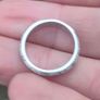 Gypsy Cut Diamond Sterling Silver Ring Image 4