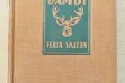 Bambi 1929 Hardcover Antique Book by Felix Salten 1st English Edition