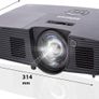 Infocus In116v Wxga 3500 Ansi Lumens Hdmi 1080p Hd 3d Dlp Projector (lamp Hour: 3176) Image 2
