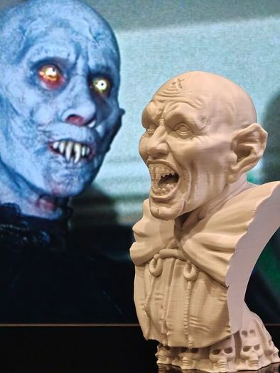 3D Printed Legendary Vampire From 1975 Horror Movie Salem's Lot (Kurt Barlow)