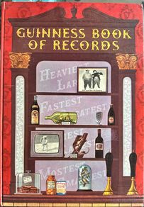 The Guinness Book Of Records Eighteenth Edition 1971 Vintage Hardcover Book
