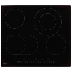 Ceramic Hob with 4 Burners Touch Control 6600 W