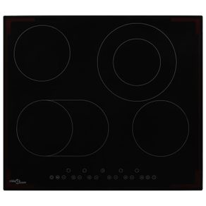 Ceramic Hob with 4 Burners Touch Control 6600 W