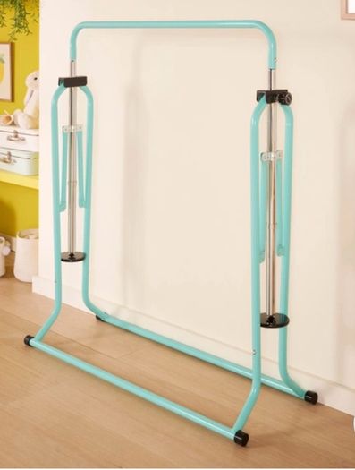 gymnastics bar (as new) with landing mat