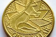 Australia "Aboriginal Kangaroo art" Dollar UNC 1988 First Fleet Bicentenary Dollar