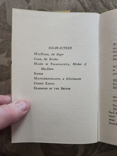 The Singer And Other Plays. By Padraig Pearse.  1960 Hardback With Dustjacket In Good Condition.  See Photos For Same.