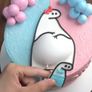 gender reveal cake toppers  , baby shower Image 3