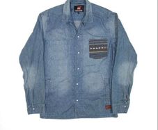 Quiksilver Denim Aztec Overshirt