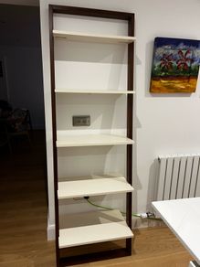 West Elm shelving unit
