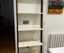 West Elm shelving unit