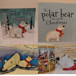 The Polar Bear who Saved Christmas story Book by Fiona Boon