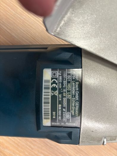 angle grinder 230mm Bosch