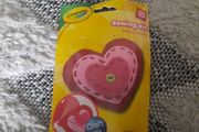 crayola heart sewing kit