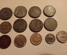 Mixed World Coin Job Lot - Soviet Union, Lithuania, Belgium & More (13 Pcs)