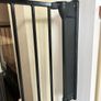 Black metal fire guard and safety gate Image 5