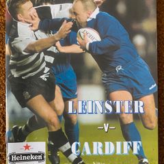 1995 Leinster v Cardiff - Heineken Cup Semi-Final Programme