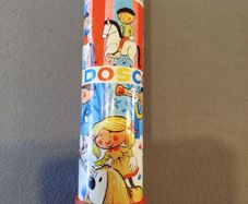 Vintage 1968 Green Monk "The Magic Roundabout" Tinplate Kaleidoscope | BBC / Serge Danot
