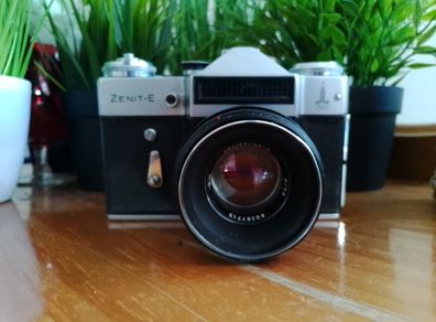 Zenit-E Olympic Helios-44-2 Lens, Refurbished USSR Soviet Russian SLR 35 mm, Reflex Film camera 79205988