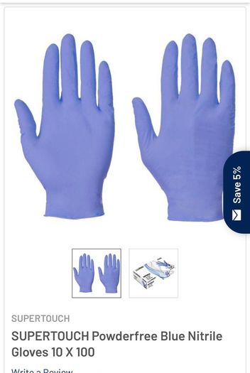 nitrile gloves