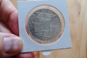 1937 Czechoslovakia Silver 20 Korun Coin