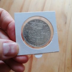 1937 Czechoslovakia Silver 20 Korun Coin