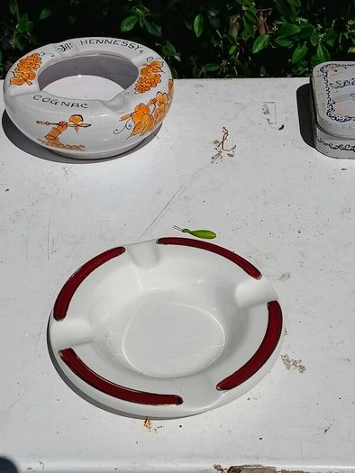 Ashtrays etc
