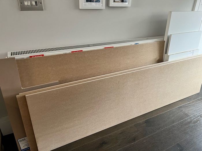 Mdf and plywood spare offcut