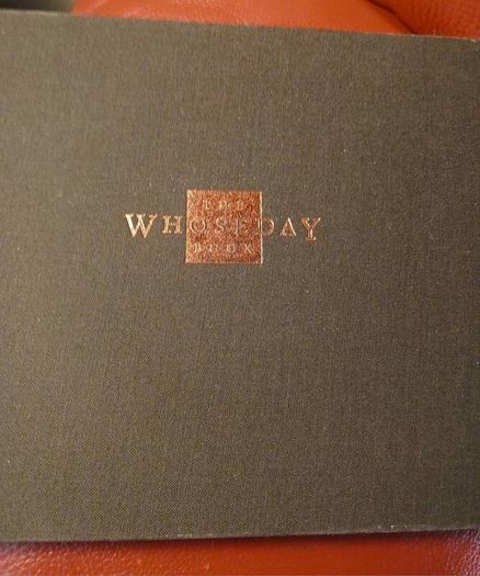 The Whoseday Book 2000/ 1999