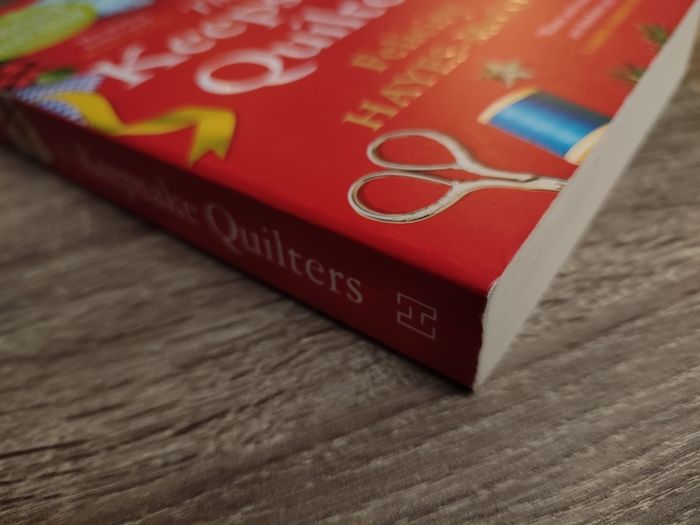 The Keepsake Quilters ! HAND SIGNED by Felicity Hayes-McCoy ! 2022 ! by Hachette Books ! AUTOGRAPH !