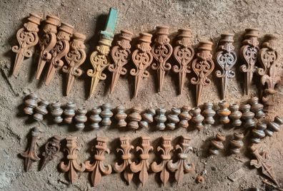 decorative iron gate tips