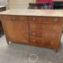 Old French marble topped washstand which could be used as as a sink unit. Image 3