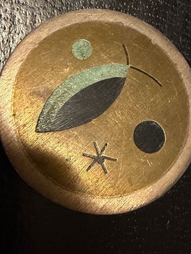Taxco silver brooch