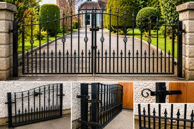 Decorative Wrought Iron Gates