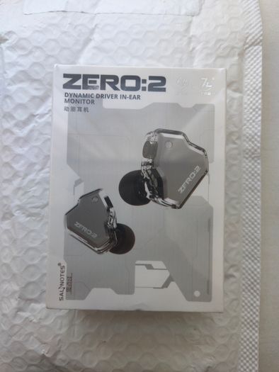 NEW SEALED 7hz x Crinacle Zero: 2 Silver IEMs / Earphones 3.5mm with MIC
