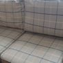 3 Seater blue sofa Image 2