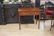 Victorian Mahogany Side Table with Drawer