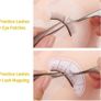Eyelash Extension Kit, with Mannequin Head Practice Exercise Set, Training Lash Extension Supplies for Beginners Include Individual Lashes Glue Tweezers and Training Lashes (FREE POSTAGE) Image 3