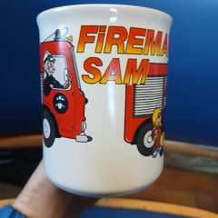 Vintage Fireman Sam mug