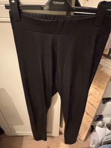 Topshop faux leather leggings