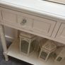 Hall table set with mirror and lanterns Image 3