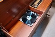 Vintage radio record player