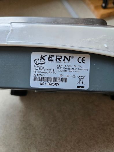 kern pcb2000-1 precision balance