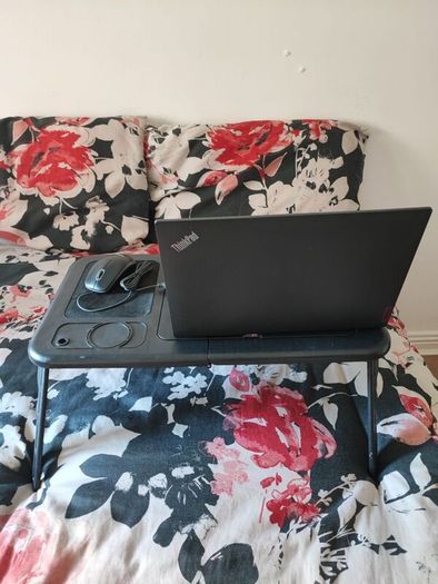 Foldable lap desk for bed sofa