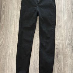 Black skinny jeans size 12