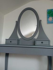 Hemnes Vanity Desk and Mirror